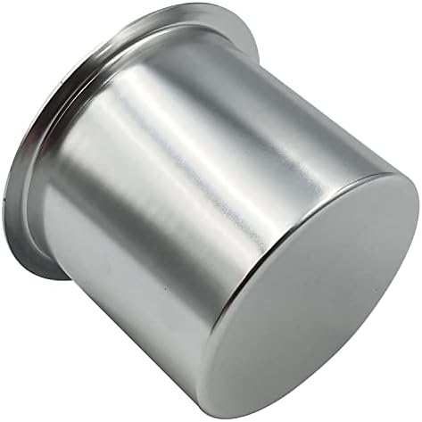 SEETOOOGAMES Jumbo Aluminum Drop-in Poker Table Cup Holder Insert (Pack of 2) (Silver) - Image 5