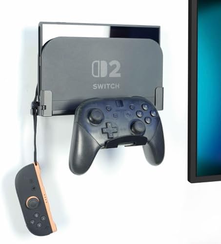 Monzlteck Wall Mount for Switch2 with Controller Holder - Image 4