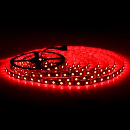 SUPERNIGHT 5050 RGB LED Strip Lights, 32.8ft, 600 LEDs, Black PCB - Image 5