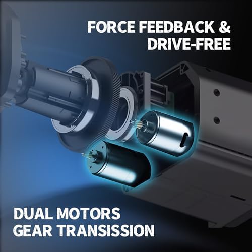 PXN V99 3.2Nm Force Feedback Gaming Steering Wheel - Image 2