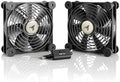 AC Infinity MULTIFAN S7, Quiet Dual 120mm USB Fan, UL-Certified for Receiver DVR PlayStation Xbox Computer Cabinet Cooling (Pack of 20) by ACInfinity