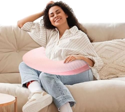 Reading Pillow for Gaming, Lap Desk Pillow for Sitting in Bed or Couch, Ergonomic Arm Support Pillows for Crochet, Crafting, Knitting,Playing & Working (23.6 * 22.8") - Image 7