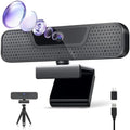 ToLuLu 4K Auto Focus Webcam for PC, 4 AI Noise-Canceling Mics UHD Web cam by ToLuLu