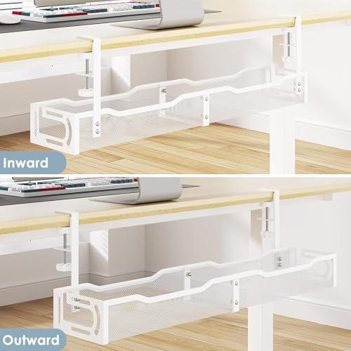Cable Management, 25'' Cable Management Under Desk, Cable Tray - Image 7