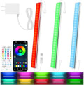 Benreom 3 Pack RGB Under Cabinet Lights with App and Remote Control by Benreom
