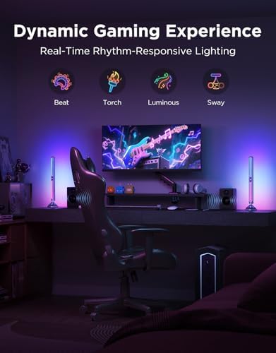 Govee Gaming Light Bars Pro,16-Inch Smart RGBIC Wi-Fi LED Game Lights - Image 5