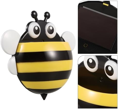 Magnetic Pen Holder Bee Shape Whiteboard Marker Organizer 6.69X6.10X1.88In Desk Storage Box for Office School Supplies - Image 6