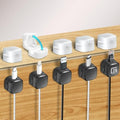 Magnetic Cable Clips Organizer, 10 Pack Cord Organizer, Cable Management Under Desk for Home Car Office, No Residue Adhesive for Wall, Surface, Charging Cable Magnetic Cable Organizer Storage Holder by Eco-Fused