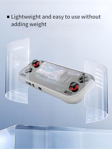 Case for Odin 3 Gaming Handheld, Thin Slim Lightweight&Stand&Scratch Proof Durable Protection Rubber TPU Cover (White). - Image 5