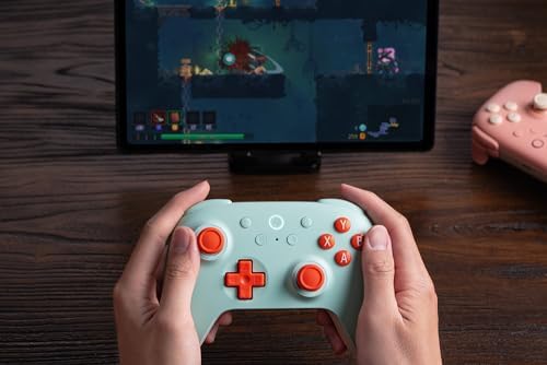 8Bitdo Ultimate 2C Wireless Controller for Windows PC and Android, with 1000 Hz Polling Rate, Hall Effect Joysticks and Triggers, and Remappable L4/R4 Bumpers (Mint) - Image 7