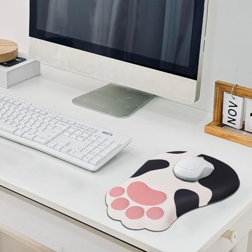 L-SPOUTTO Ergonomic Mouse Pad with Wrist Rest,Cute Mouse Pad Wrist Support - Image 6