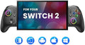 LIFUFUTEE Switch 2 Controller for Nintendo Switch 2/1/OLED, iPhone & Android, RGB Wireless Handheld Gaming Controller with Hall Effect Joysticks No Drift, Macro Programmable & Turbo, Works with Xbox Cloud & Steam Link by Unknown