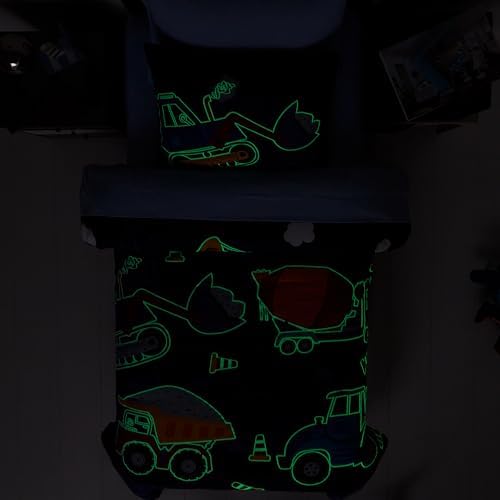 Twin Bedding Sets for Boys - 5 Pieces Truck Bedding Twin Comforter Set - Image 5
