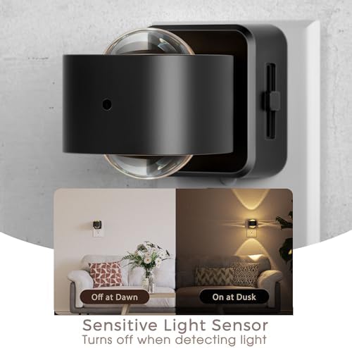 Briignite Night Light Projector, LED Night Lights Plug into Wall Rotating - Image 3