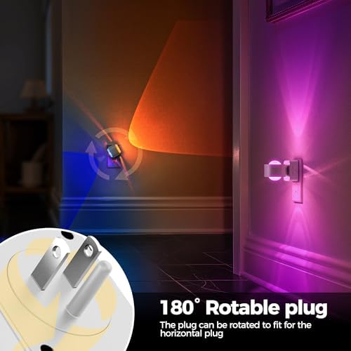 Briignite Night Light Projector, RGB Color Changing Night Light for Kids - Image 4