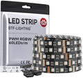 BTF-LIGHTING RGBW LED Strip Warm White 16.4ft 60LED DC12V UL Listed IP30 by BTF-LIGHTING