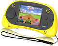 Kids Handheld Portable Video Game Player with 200 Games - 16 Bit 2.5 Inch Screen Mini Retro Electronic Machine for Boys Girls (Yellow) by EASEGMER