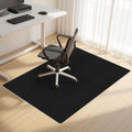 Office Chair Mat for Hardwood Floor 40x48 Inch, Non-Slip Rolling Chair Mat, Flat Lay Floor Protector for Wood Tile Laminate, Anti-Slip Sound Absorbing(Black) by Unknown