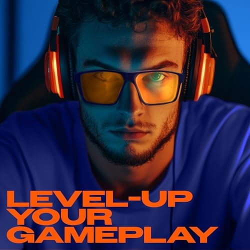 Titan Gaming Glasses, Blue Light Blocking, Night Driving Glasses for Men, Computer Protection, Gift for Gamers - Image 7