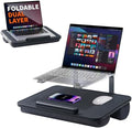 Laptop Lap Desk with Cushion, Laptop Stand for Bed with Pillow by V-HoldStandforLaptopandTablet