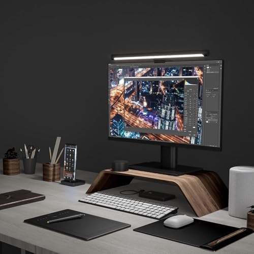 Xiaomi Mi Computer Monitor Light Bar - Easy Installation, Extra Computer Lighting w/o Taking Desktop Space, w/Wireless Remote Control Adjusting Lights Easily - Image 2