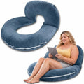 Reading Pillow, Back Pillow for Sitting in Bed and Couch, Gaming Pillow for Adults, Sit Up Support for Bed by INSEN