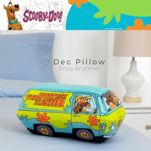 Scooby Doo Mystery Machine Van Bedding Super Soft Cozy Decorative Cuddle Pillow, (Officially Licensed Product) By Franco - Image 4