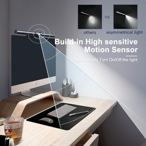 Monitor Light Bar with Motion Sensor, USB LED Desk Lamp,Home Office Gaming - Image 2