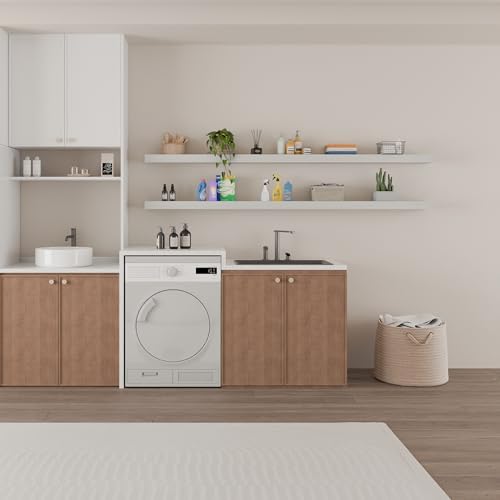 72 inch Long Floating Shelves for Wall,Solid Wood Long Shelves Set of 2,White Wooden Wall Mounted Shelf,Bookshelf Bathroom Shelves (White, 72 Inch) - Image 6