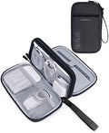 BAGSMART Electronics Travel Organizer for Cords Chargers Phones, Black by BAGSMART