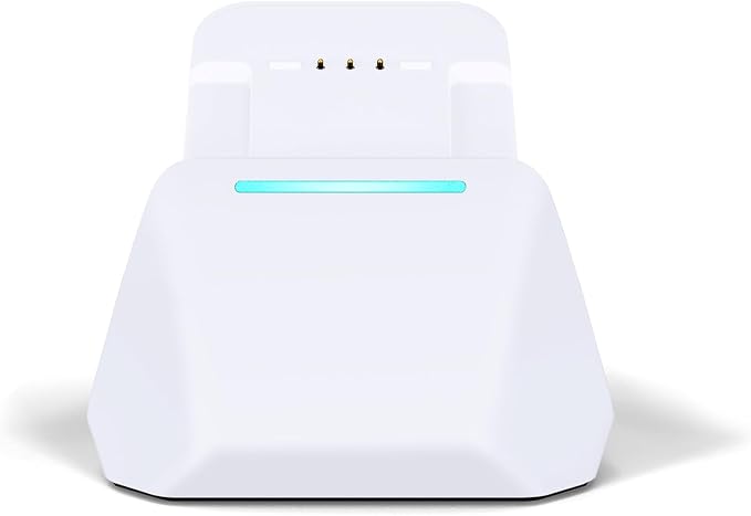 Charging Station Dock for Xbox Elite Series 2 Controller, Magnetic Charger Stand for Xbox Elite Series 2 Core Controller with Type C Charging Cable, LED Indicator - White - Image 8