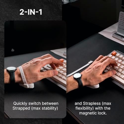 DELTAHUB Carpio G2.0 - Advanced Ergonomic Right-Handed Gaming Wrist Rest for Mouse - Superior Support for Serious Gamers - Anti-Fatigue, Smooth Glide (Small, Right, Black) - Image 4