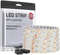 BTF-LIGHTING RGBCCT LED Strip UL Listed 16.4ft 96LED/m 300LED DC12V IP65 by BTF-LIGHTING