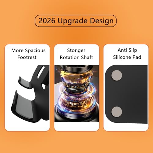 Metal Tablet Stand Holder Adjustable for iPad Kindle Tab, Black - Image 6