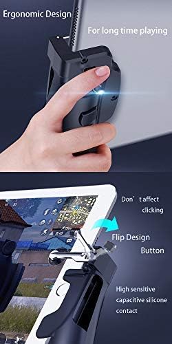 Mobile Game Controller for iPad/Tablets, Sensitive Shoot Aim Gamepad Trigger for PUBG/Knives Out, Handgrip for Tablet & Smartphones - Image 6