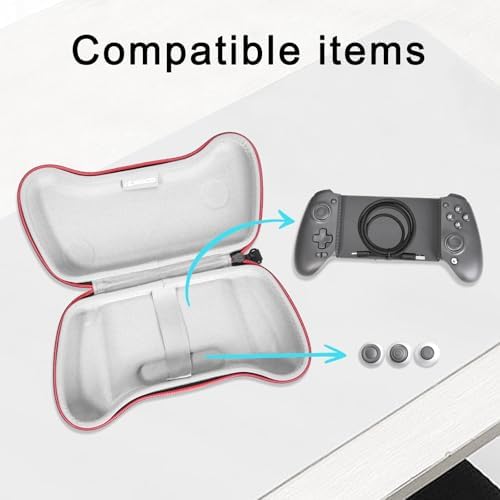 RLSOCO Carrying Case for GameSir G8 Plus MFi Phone Controller & GameSir G8 Plus/G8+ Bluetooth Mobile Game Controller (Case Only) - Image 4
