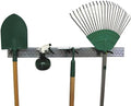 Wall Control Metal Pegboard Strip Garden Tool Organizer Pegboard Rail Kit by Wall+Control