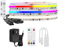 BTF-LIGHTING 9.8FT WS2811 Dual IC Chasing RGBCCT DC24V COB LED Strip Kit by BTF-LIGHTING