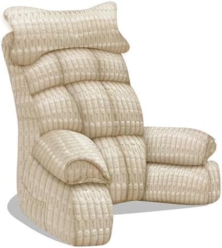 YDCEULARDOH Reading Pillow for Bed Adult – Large Bed Pillow with Arms, Supportive Back Pillow for Sitting Up in Bed for Reading, Watching TV, or Gaming by Unknown