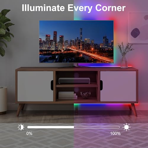 echosari LED Strip Lights Battery Operated, 10Ft 108 LED Dual Color Changing Strip Lights with Remote Cuttable Adhesive Lights Strip for Bedroom Party Decoration (Warm White & Multicolor) - Image 6