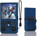 FIOPAZ for R36MAX Silicone Protective Case, Soft Skin for R36 MAX Retro Handheld Game Console Accessories, Anti-Scratch Washable Only for R 36 MAX Sleeve with Lanyard (Blue) by FIOPAZ