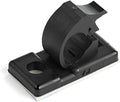 StarTech 100 Adhesive Cable Management Clips, Black, TAA, Sticky (CBMCC1) by StarTech