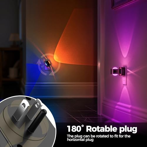 Briignite Night Light Projector, RGB Color Changing Night Light for Kids - Image 4