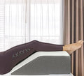 Kolbs Leg Elevation Pillow for After Surgery | Flat Top Bed Wedge Bolster Pillow for Legs | Foot, Knee, Ankle Elevation Post Surgery (Flat Top 7" Height) by Kolbs