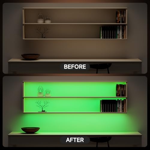 BTF-LIGHTING UL Listed Green Color 3mm Width FCOB COB LED Strip Light - Image 5