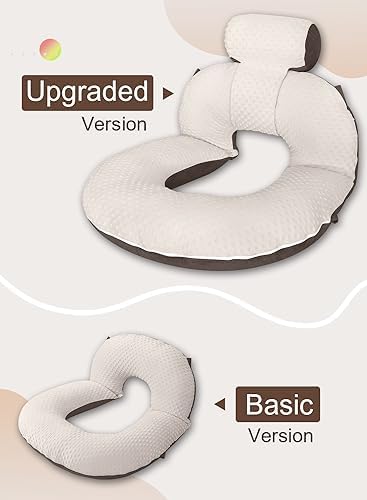 INSEN Reading Pillow, Back Pillow for Sitting in Bed and Couch, Gaming Pillow for Adults, Sit Up Support for Bed - Image 2