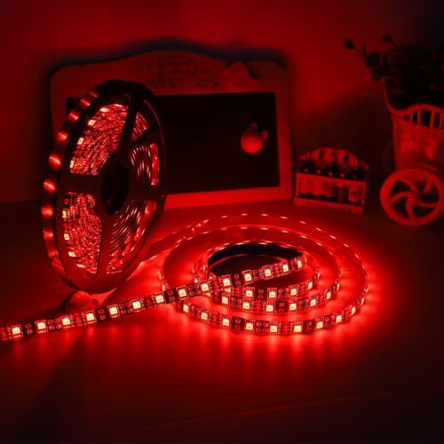 SUPERNIGHT Waterproof RGB LED Light Strip, 16.4ft 300LEDs for Bedroom - Image 3