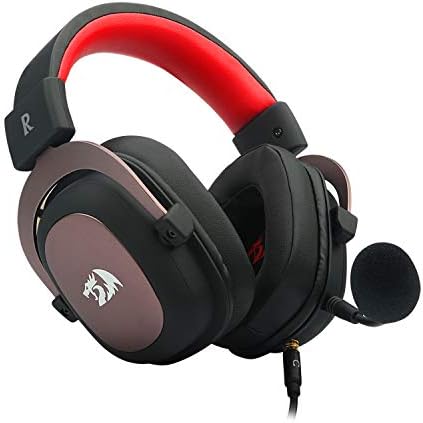 Redragon H510 Zeus Wired Gaming Headset - 7.1 Surround Sound - Memory Foam Ear Pads - 53MM Drivers - Detachable Microphone, Works for Multi-Platforms PC, PS4/3 & Xbox One/Series X, NS - Image 5
