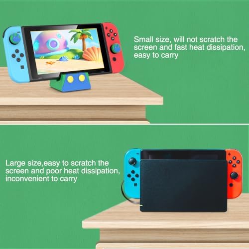 HEIYING Switch Charging Dock for Switch/Switch Lite/Switch OLED, Portable Switch Charging Base Stand with Type C Port,Replacement Compatible with Official Switch Charger Stand - Image 4