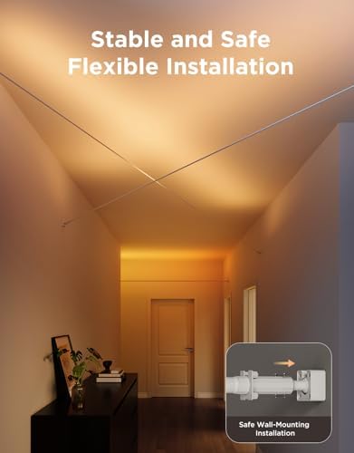 Govee RGBWWIC Strip Light with Skyline Kit 19.7ft, Smart Control, APP, WiFi - Image 6